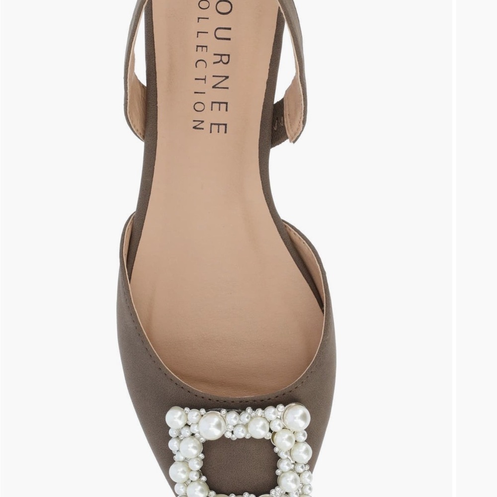 Journee Collection Hannae Slingback Flat - Picture 5 of 8
